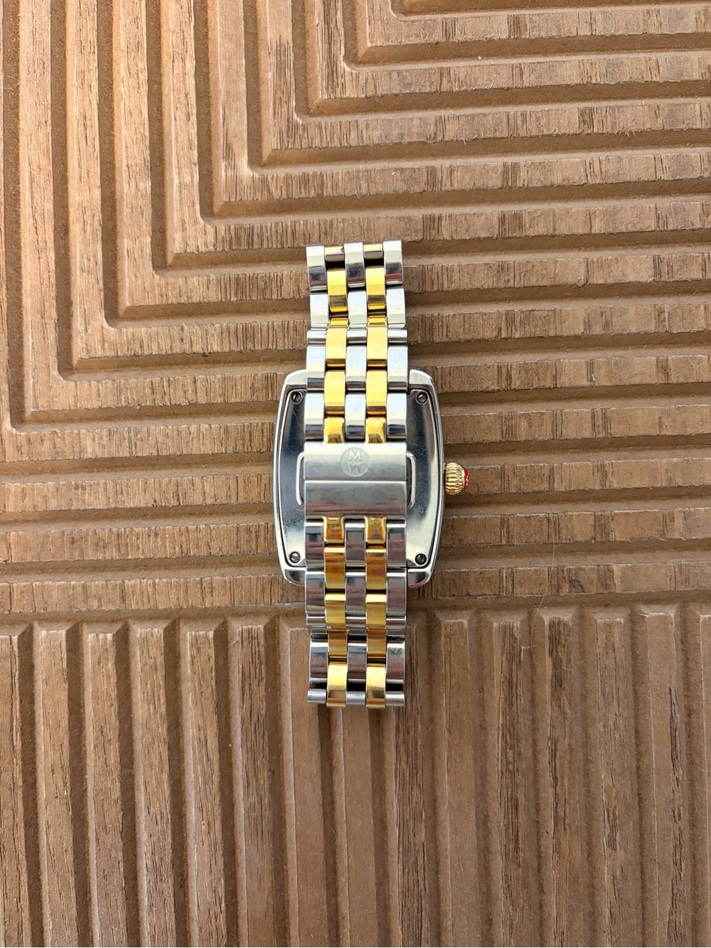 Michele Urban Mini Two-Tone Bracelet Watch - Picture 4 of 6